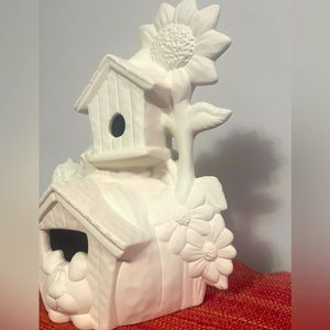 Dog house harvest birdhouse.